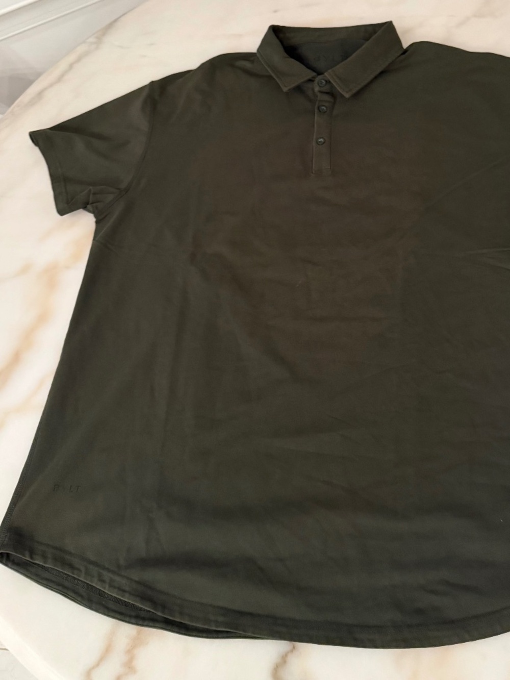 Bylt / XXL / Solid Hunter Green Lux Polo